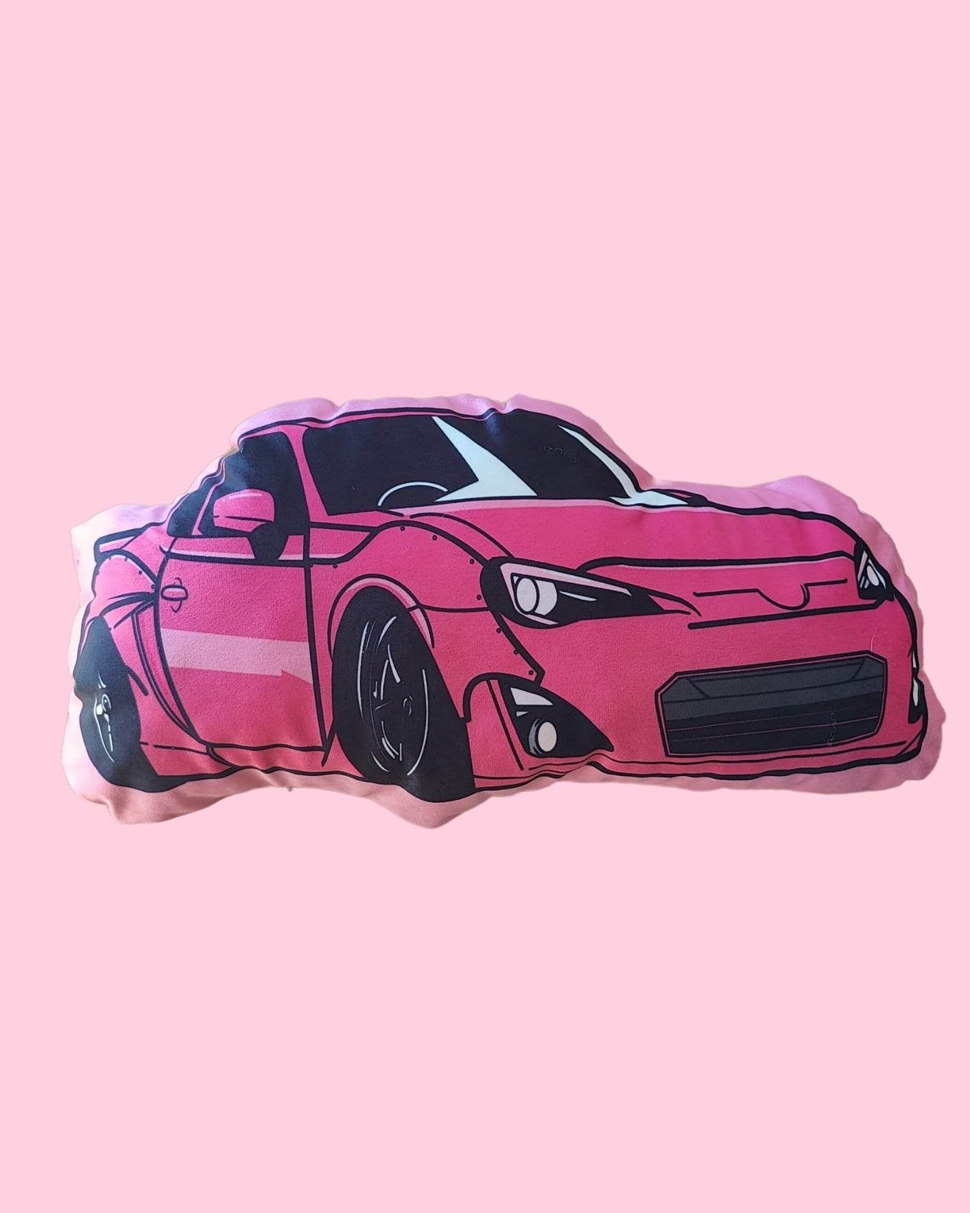 Hot Pink FRS GT86 BRZ : Plush Pillow *DISCOUNT DUE TO SMALL STAIN *
