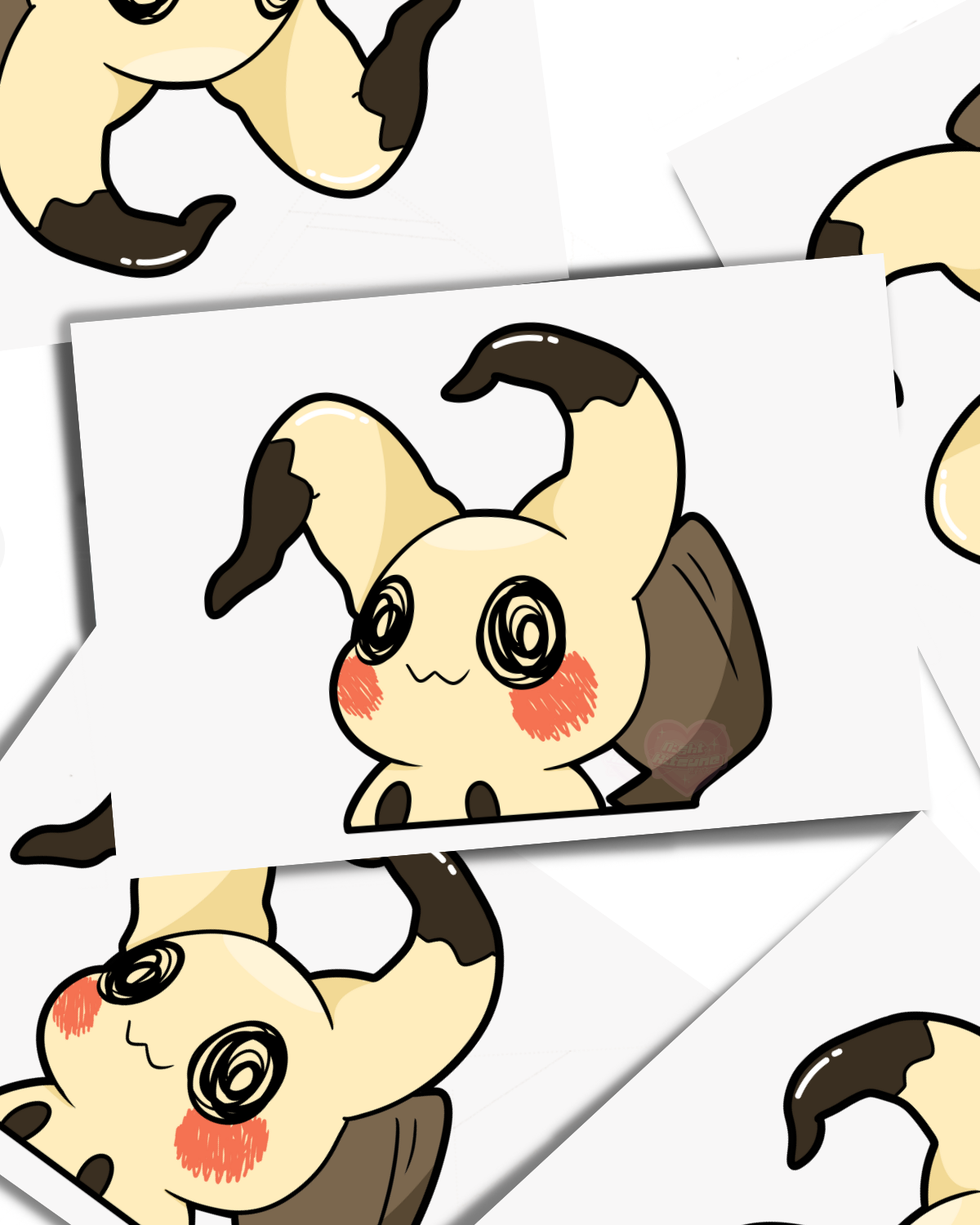 Mimic Cutie : Vinyl Peeker Sticker