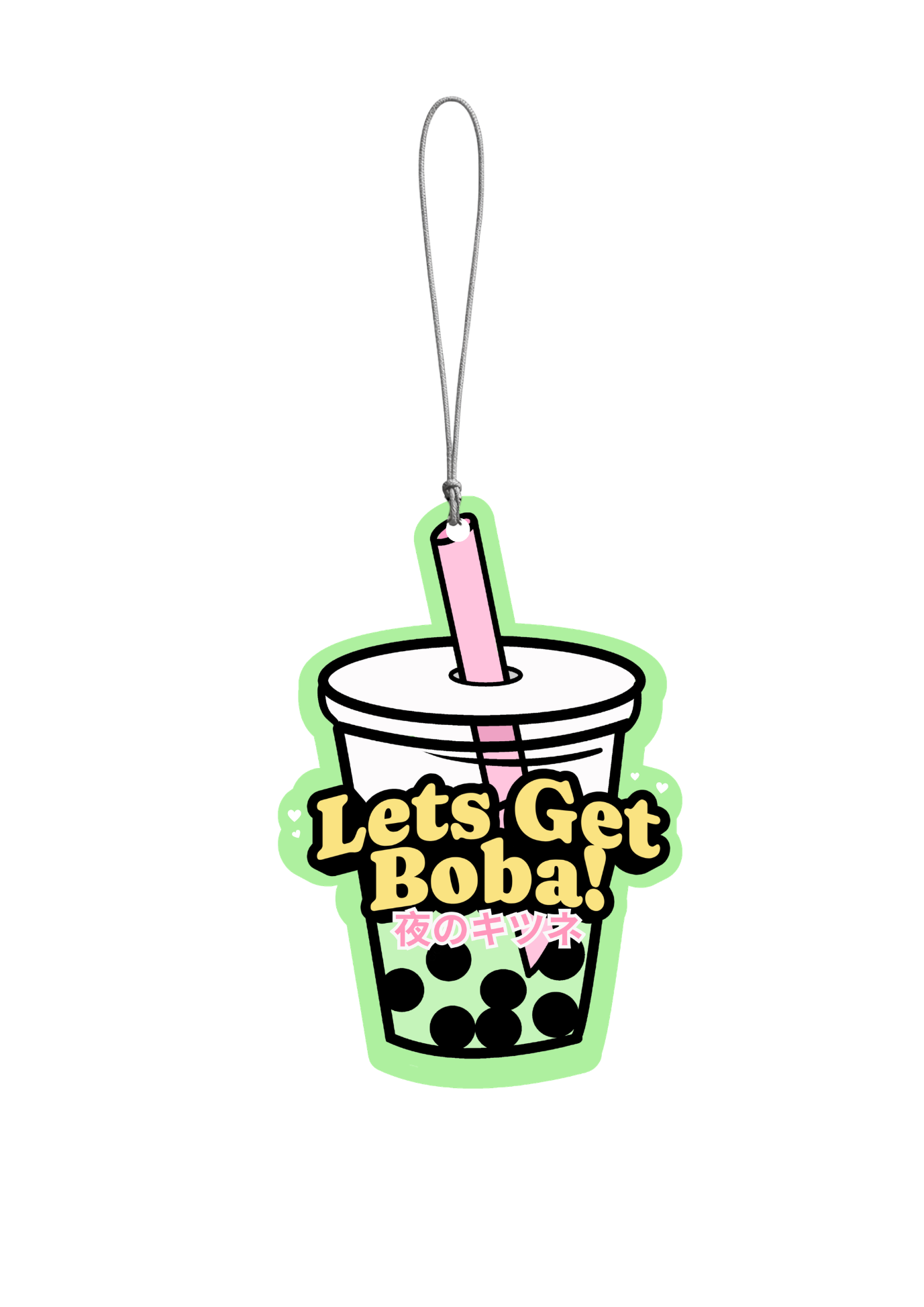 Lets Get Boba! - Air Freshener