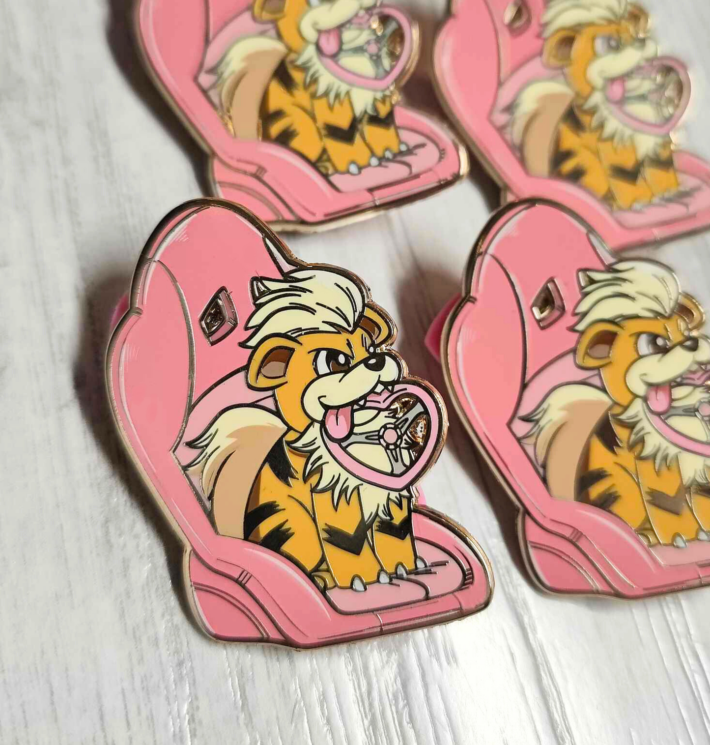 Car Ride Pup! - Hard Enamel Pin
