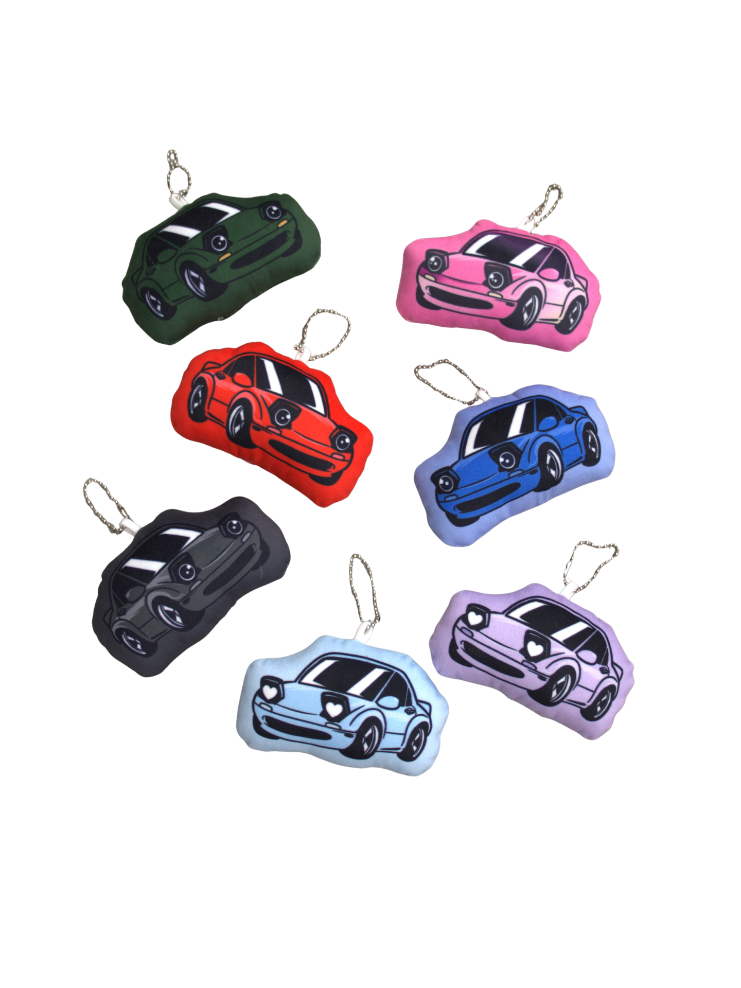 Miata - Plush Pillow Keychain