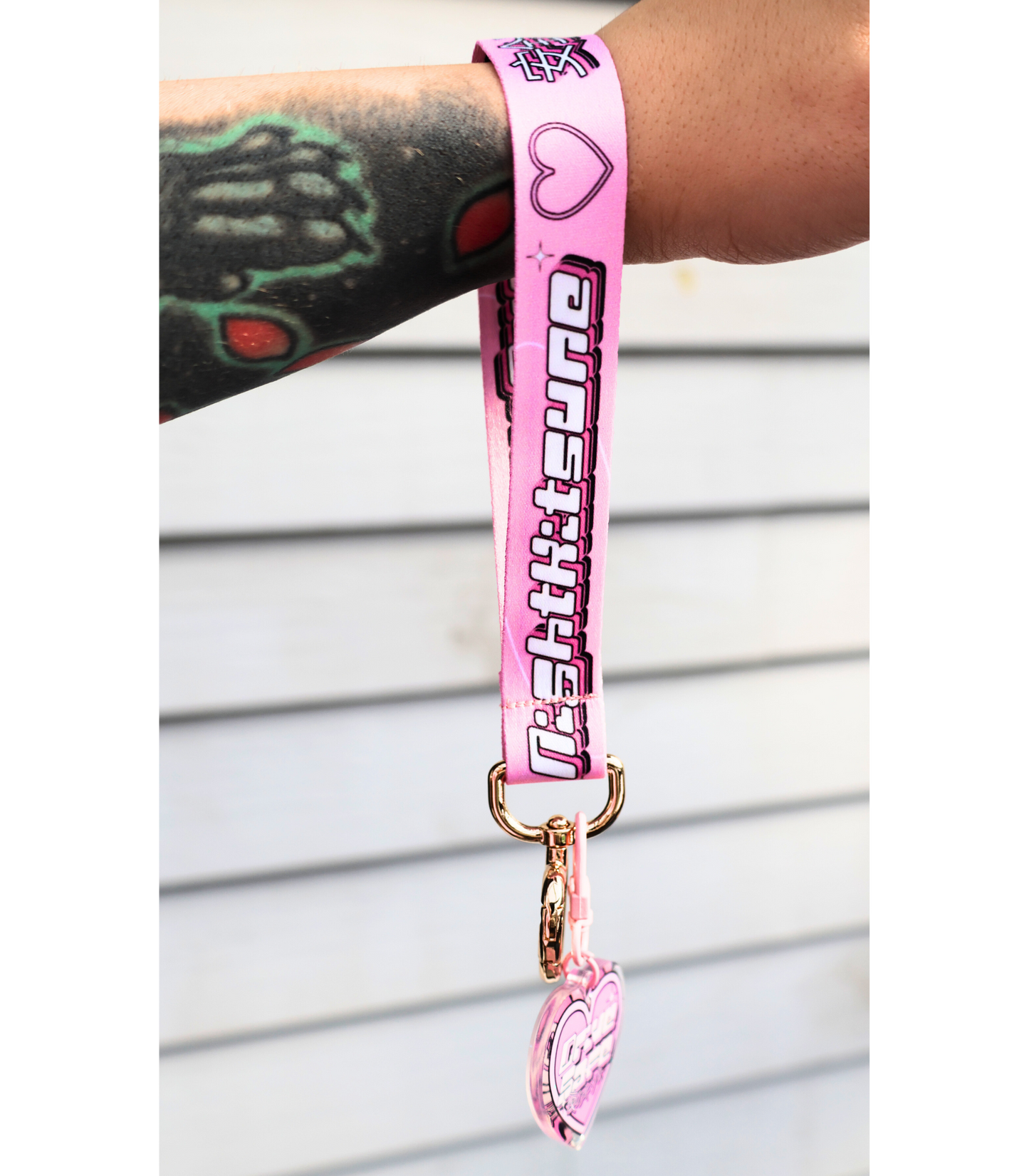 Pink Dragon - Wrist Strap