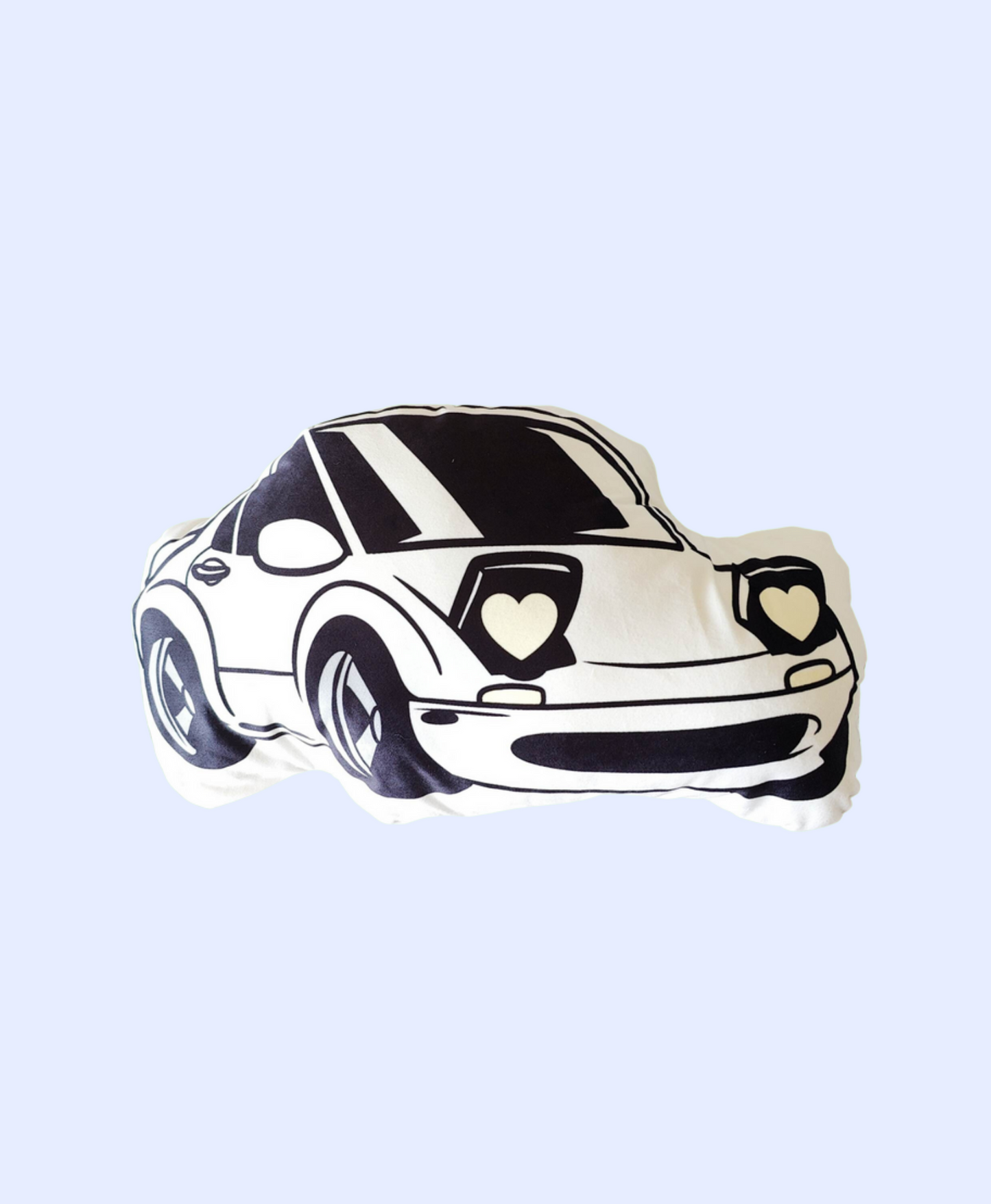 White Miata : Plush Pillow