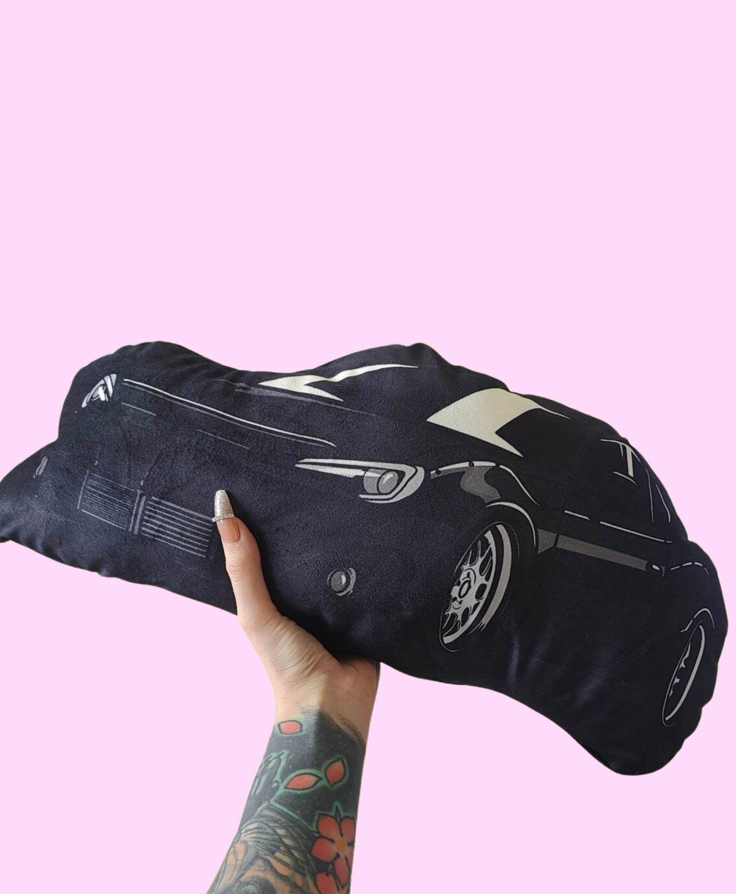 Black FRS GT86 BRZ : Plush Pillow