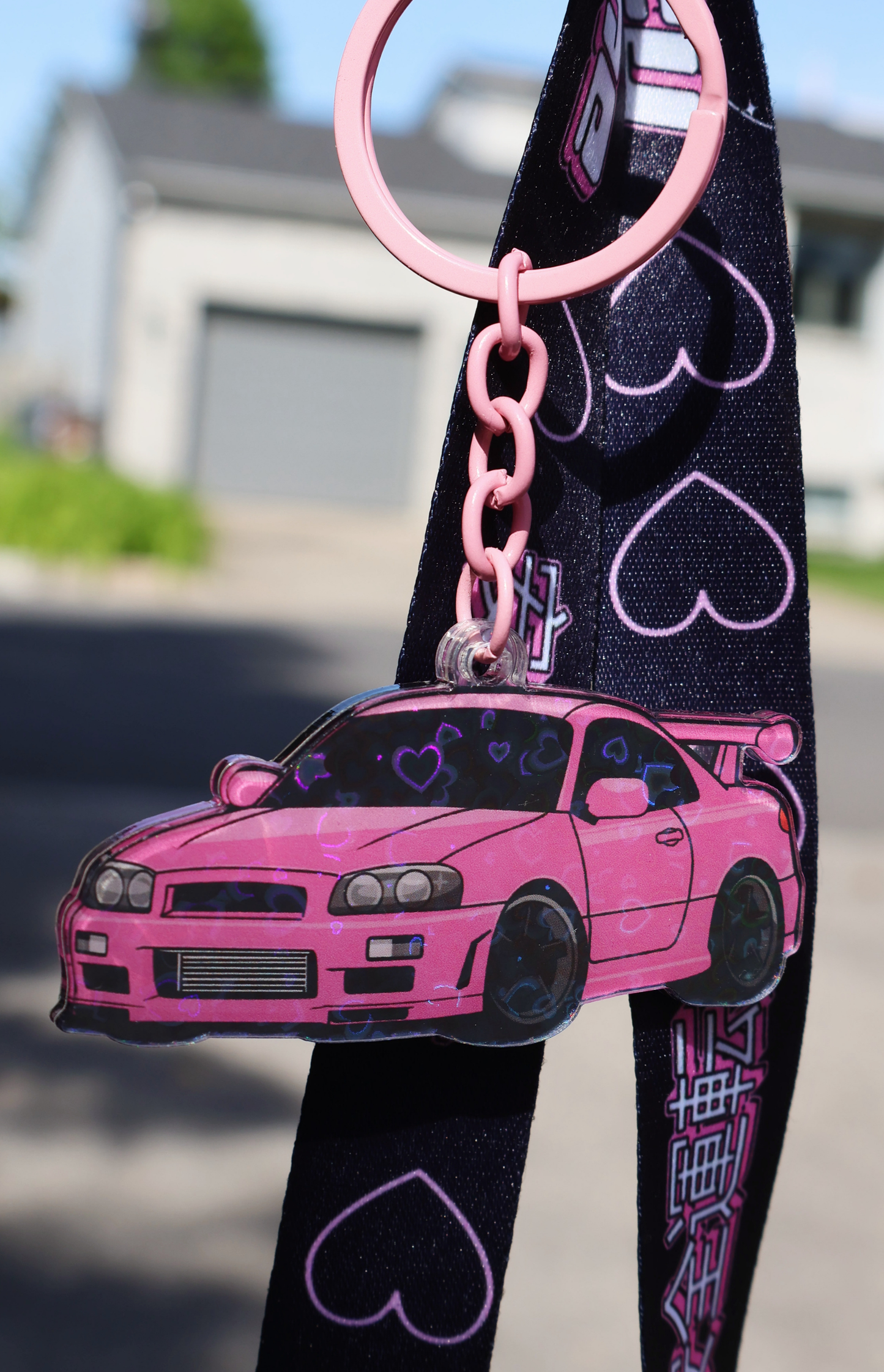 GTR Car : Acrylic Keychain