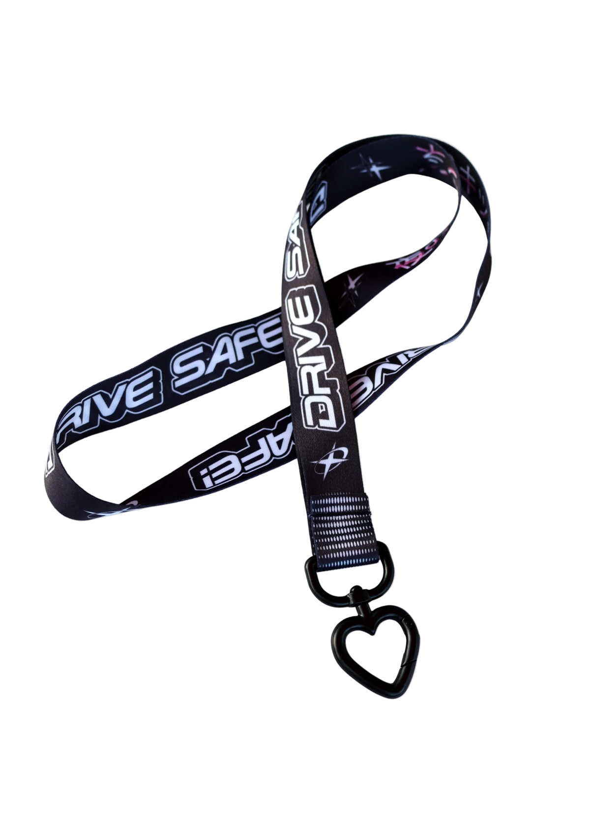 Drive Safe Pink - Lanyard