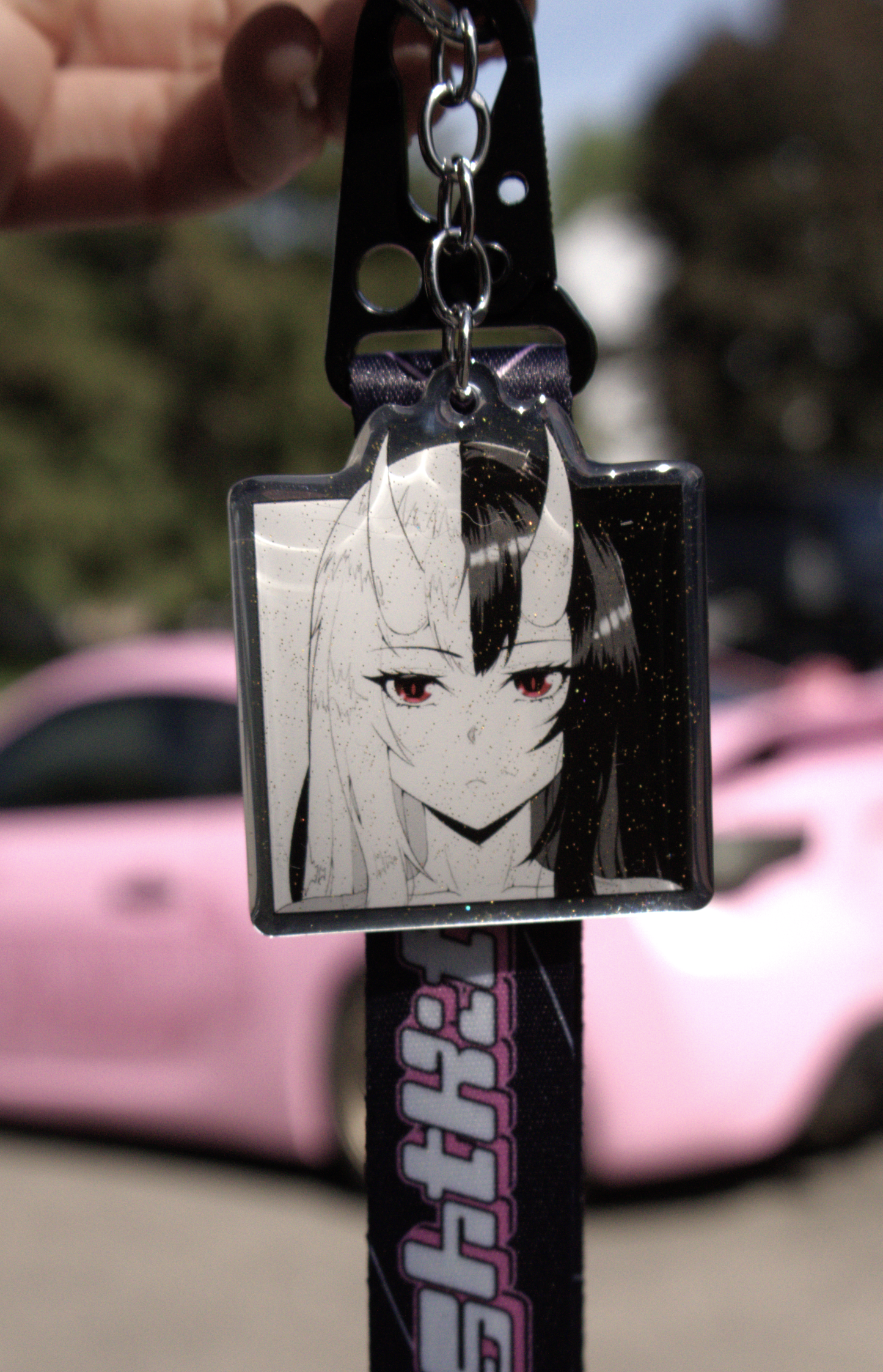 Two Faced : Acrylic Keychain
