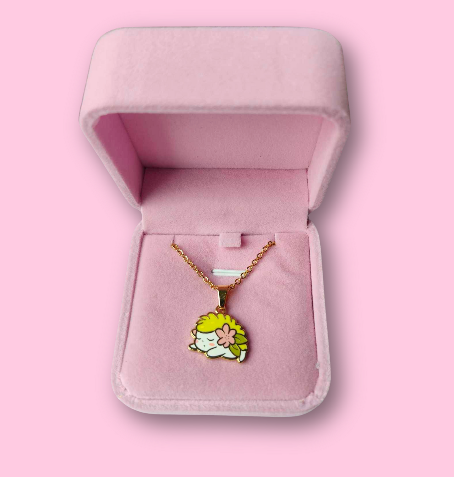 Shay : Hard Enamel Charm Necklace