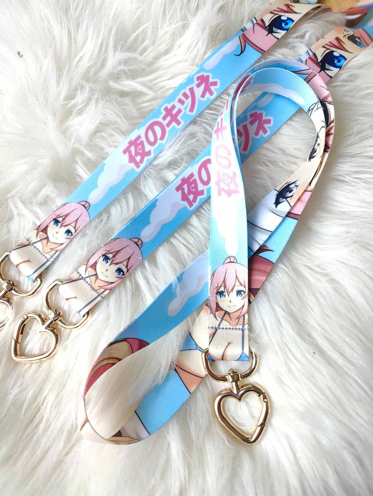 Anime Beach Girls - Lanyard