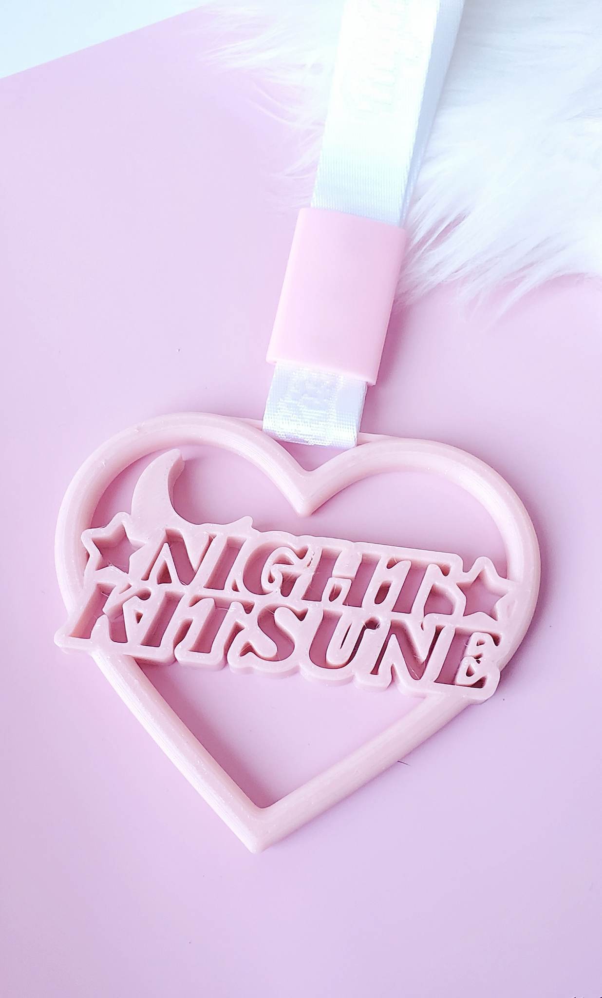Nightkitsune Heart Tsurikawa - 3D Printed * for decorative purpose only! *
