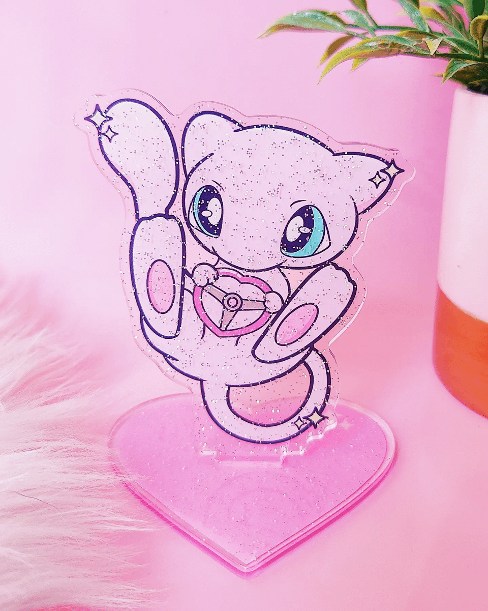 Race Mew! - Acrylic Standee