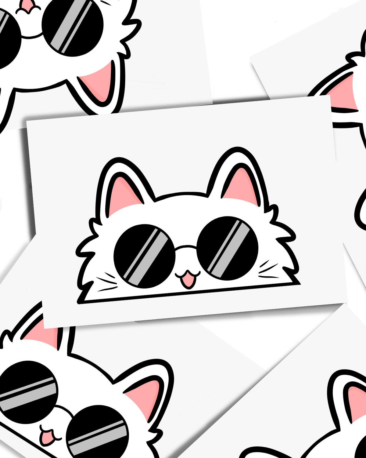 Sick Shades Bruh - Vinyl Peeker Sticker