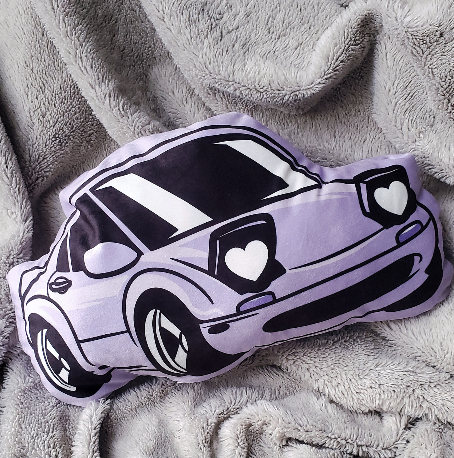 Lavender Miata : Plush Pillow