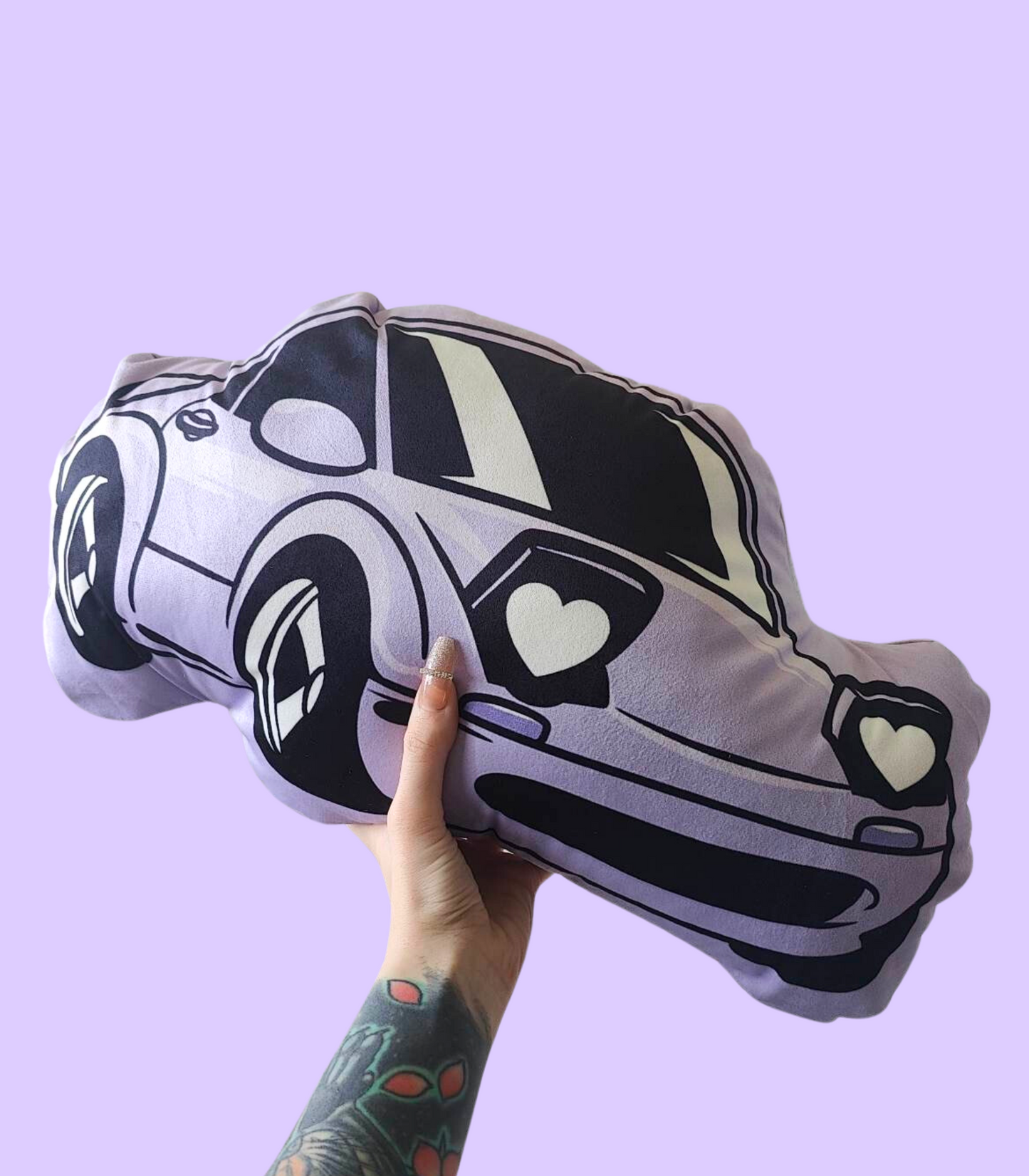 Lavender Miata : Plush Pillow