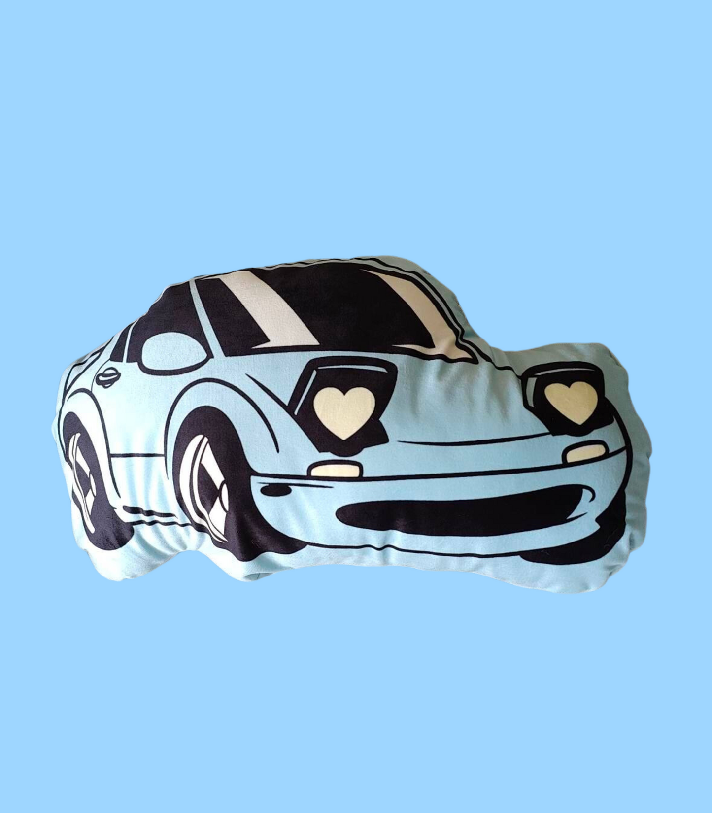 Blue Miata : Plush Pillow