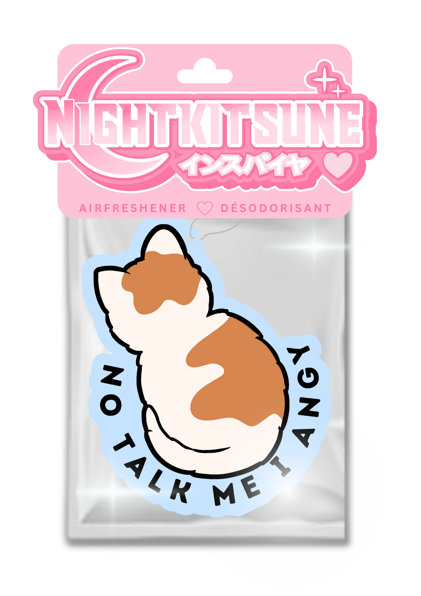 No Talk me I angy - Air Freshener
