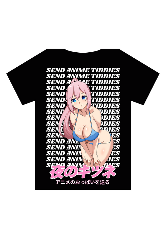 Send Anime Tiddies - Short Sleeve T