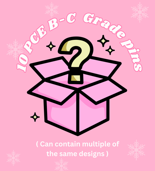 10 QTY Surprise Box Mystery Pins
