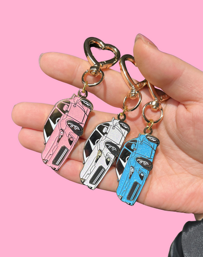 FRS BRZ GT86 : Glitter Metal Keychain