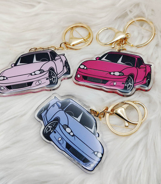 Miata (NB) : Acrylic Keychain