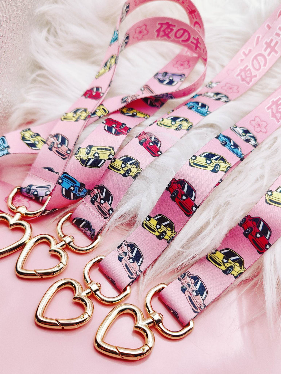 Rainbow Miatas - Lanyard