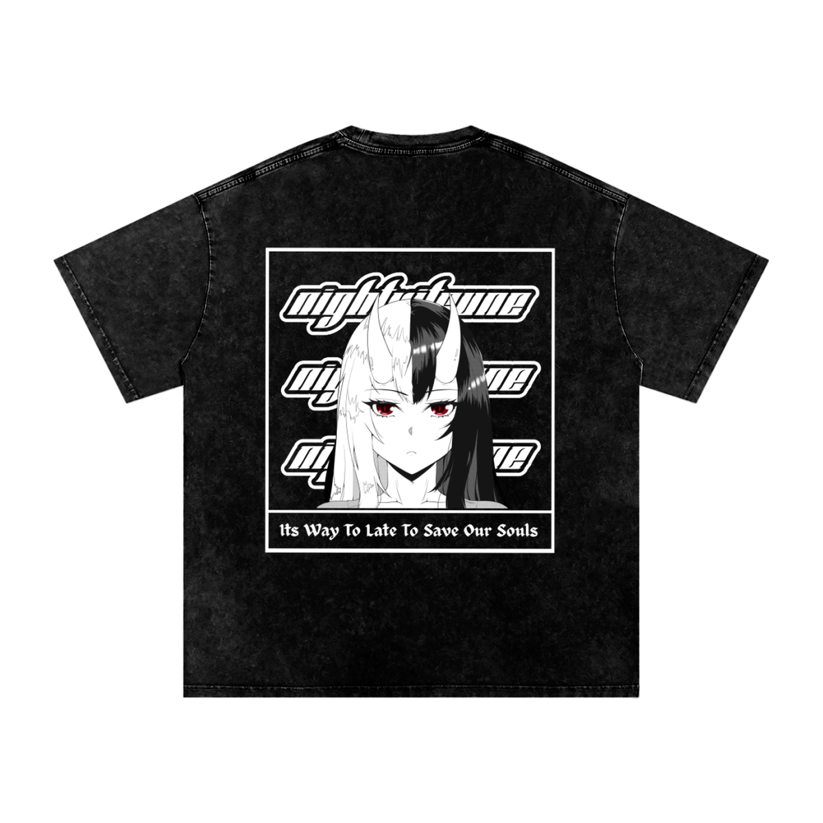 It's Way To Late To Save Our Souls - Grunge Oversized T-Shirt
