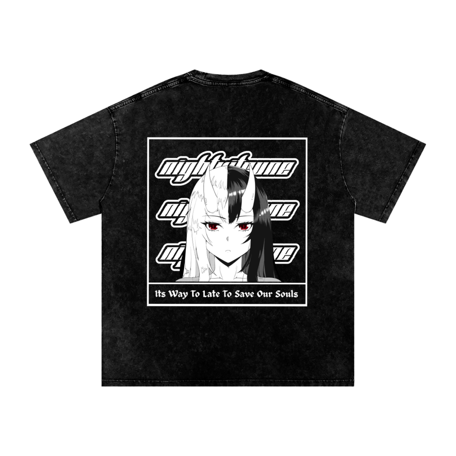 It's Way To Late To Save Our Souls - Grunge Oversized T-Shirt