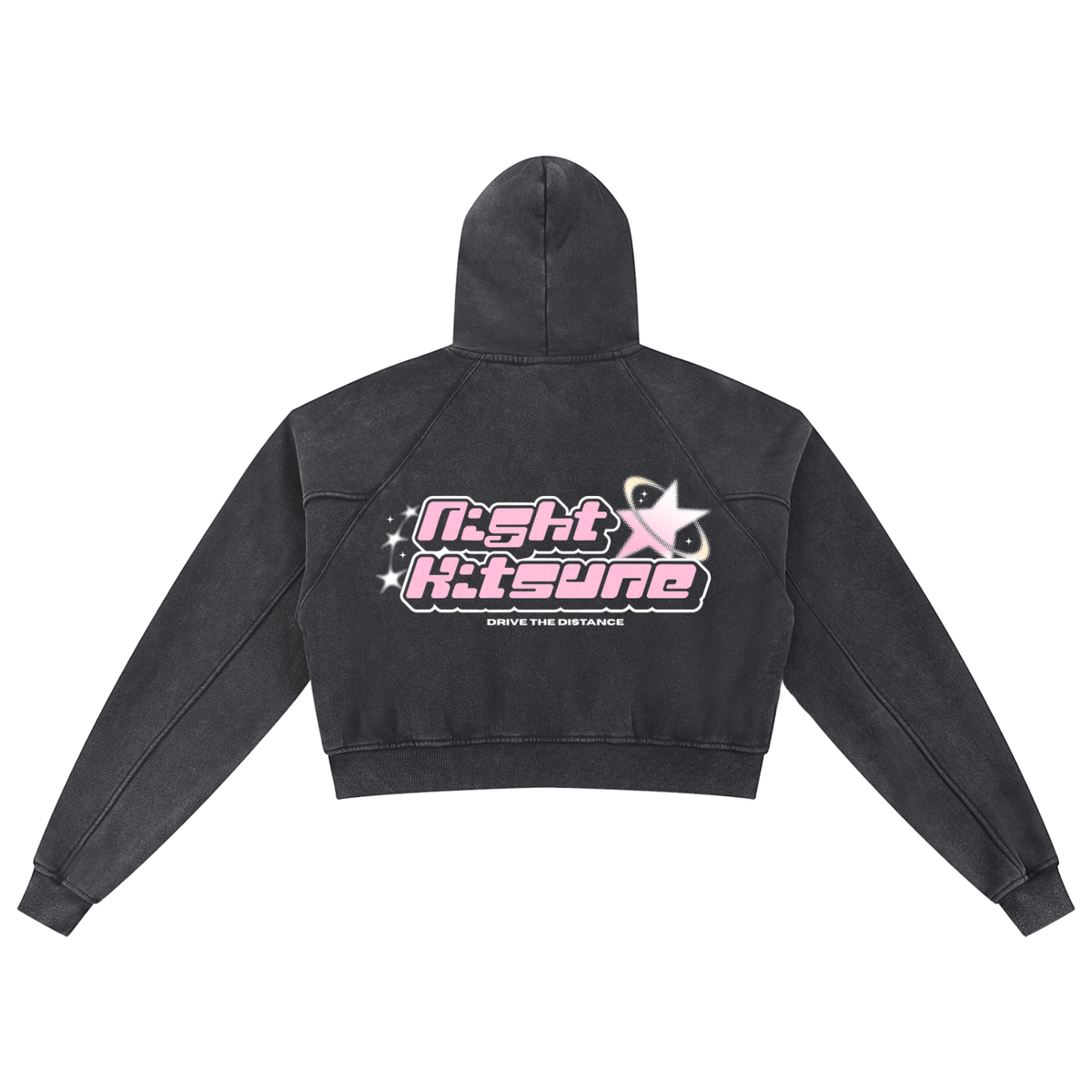 NightKitsune Dreamy - Cropped Hoodie