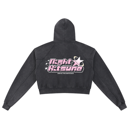 NightKitsune Dreamy - Cropped Hoodie