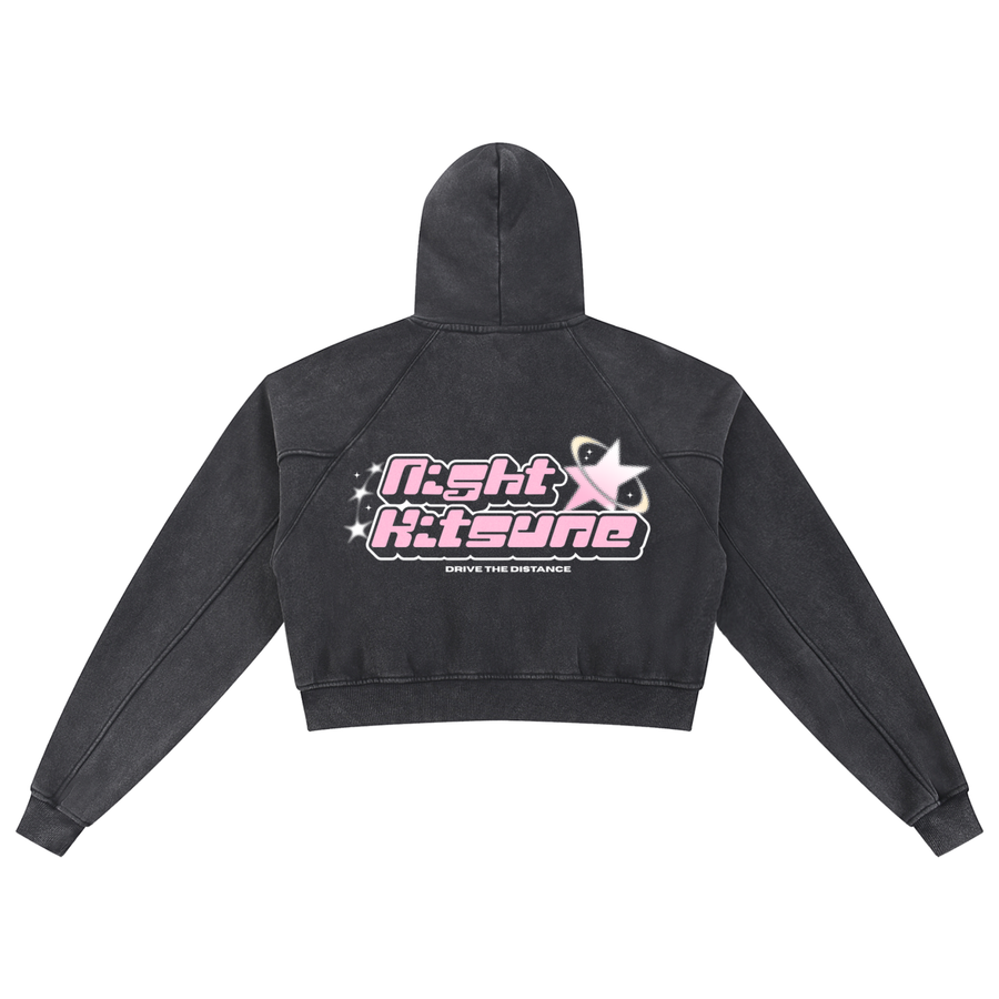 NightKitsune Dreamy - Cropped Hoodie