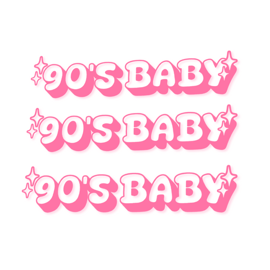 90'S BABY - Forever Young Sticker