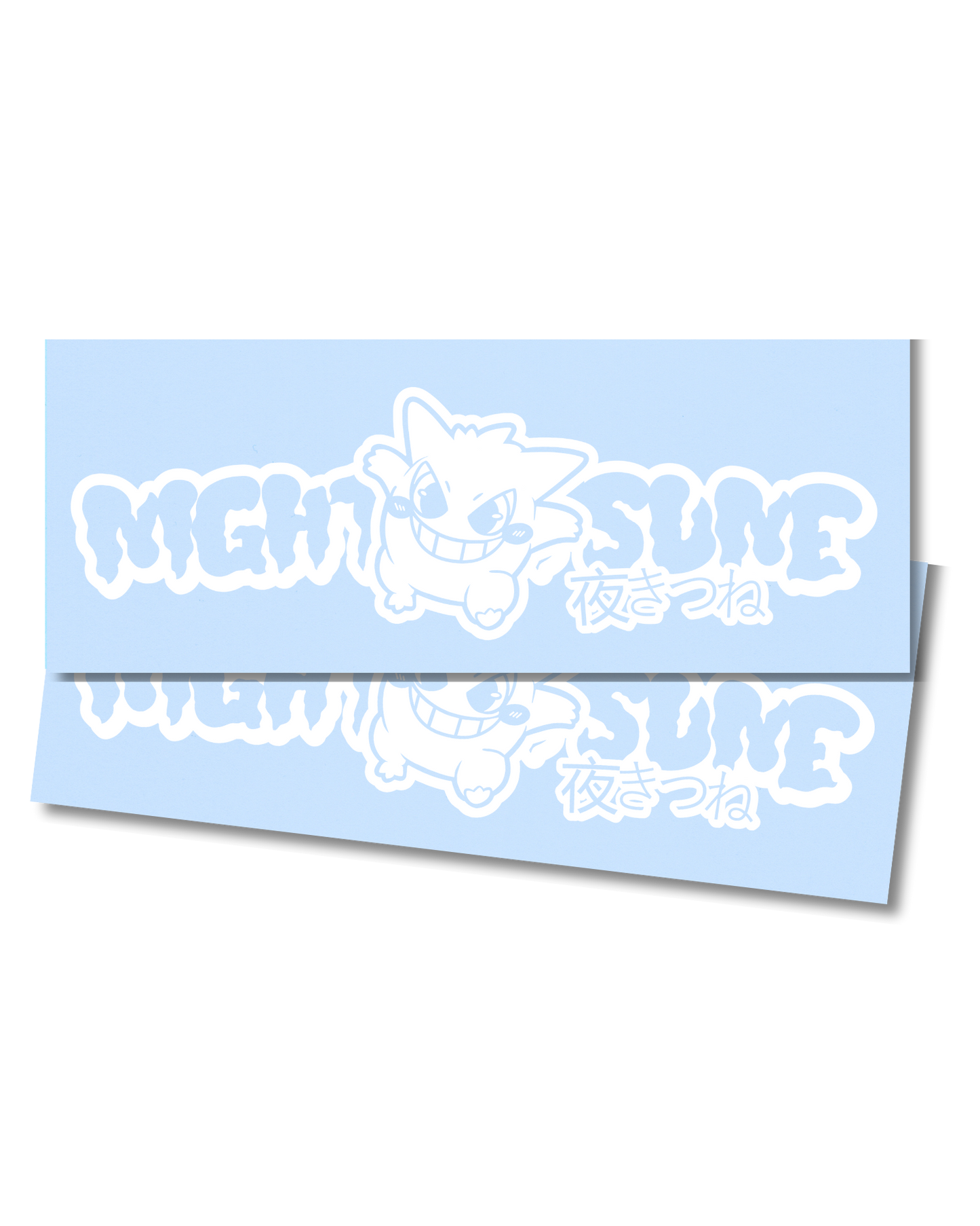 Anime Kitsune V3 - Windshield Banners