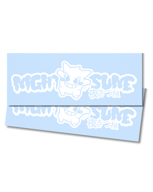 Anime Kitsune V3 - Windshield Banners