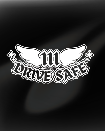 Drive Safe! Angel Numbers 111-999 -  Back Arch Banner