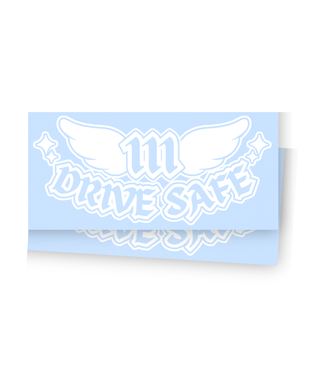 Drive Safe! Angel Numbers -  Back Arch Banner