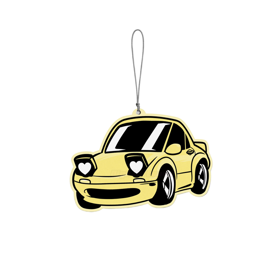 Yellow Miata - Air Freshener