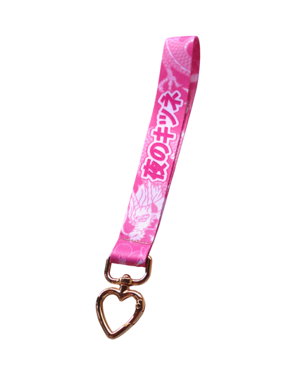 Pink Dragon - Wrist Strap