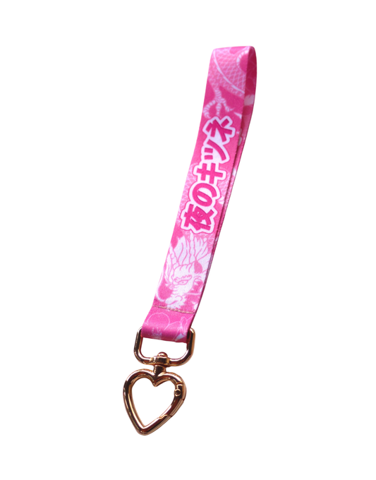 Pink Dragon - Wrist Strap