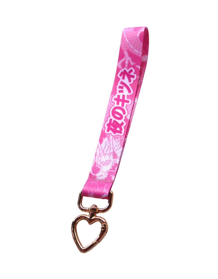 Pink Dragon - Wrist Strap