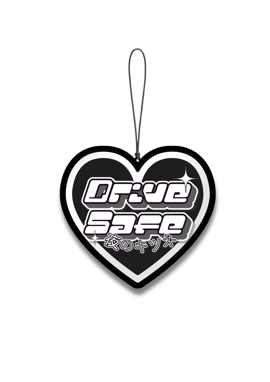Drive Safe Black Heart - Air Freshener