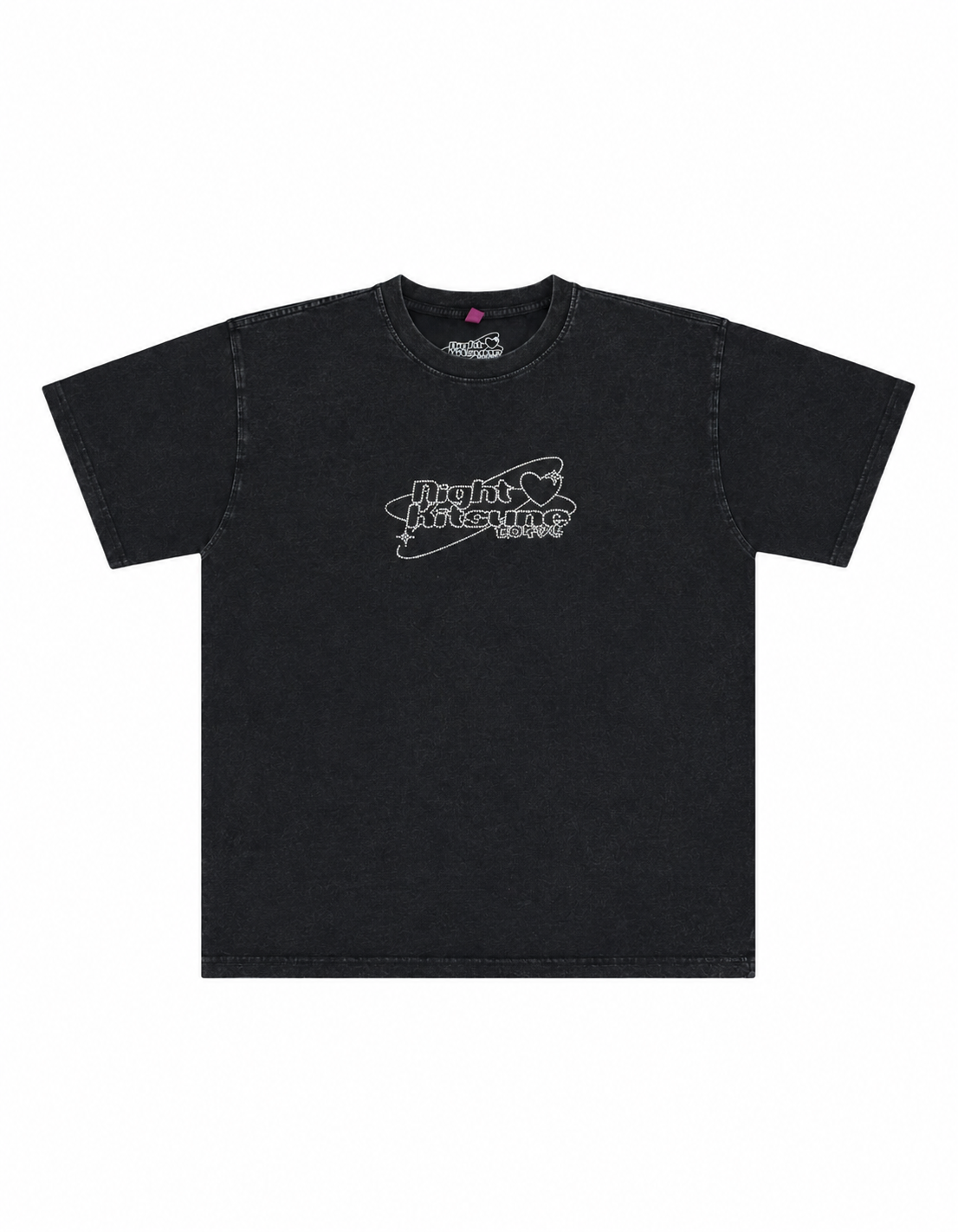 Drive Safe Heart Logo Pink - Short Sleeve T