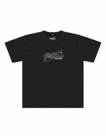 Drive Safe Heart Logo Pink - Short Sleeve T