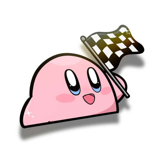 Finish Line - Peeker Sticker