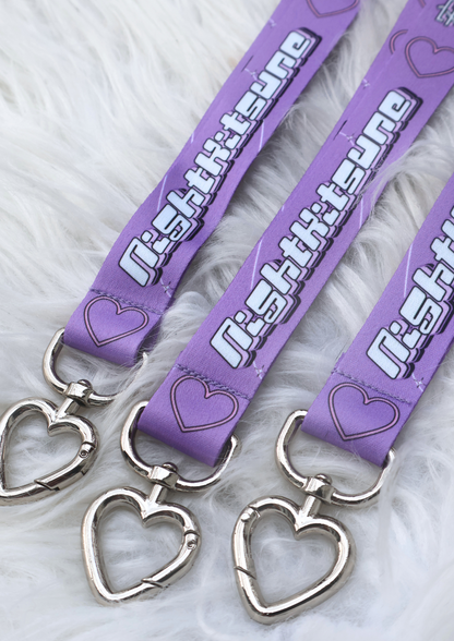 Y2K Kitsune Purple  - Lanyard