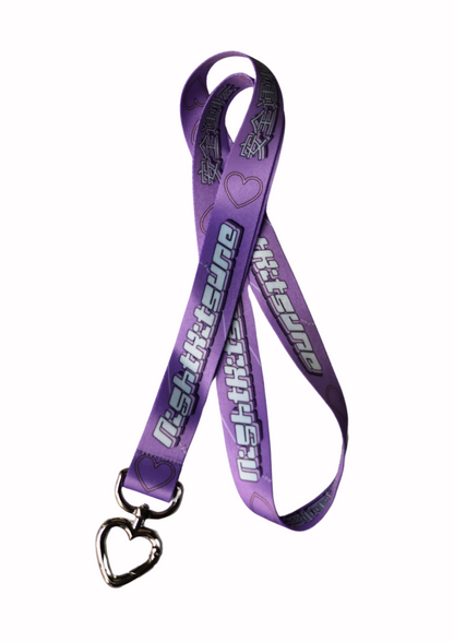 Y2K Kitsune Purple  - Lanyard