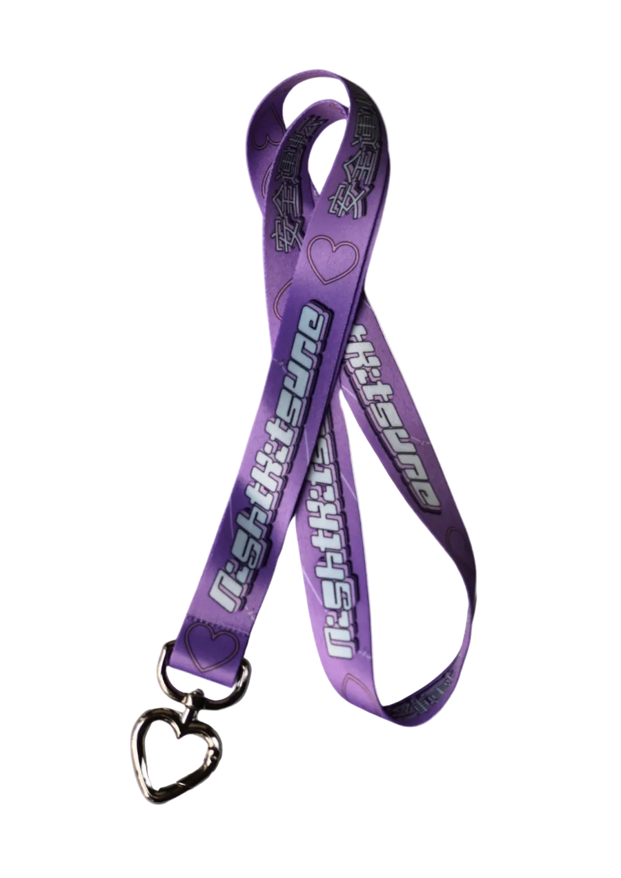 Y2K Kitsune Purple  - Lanyard