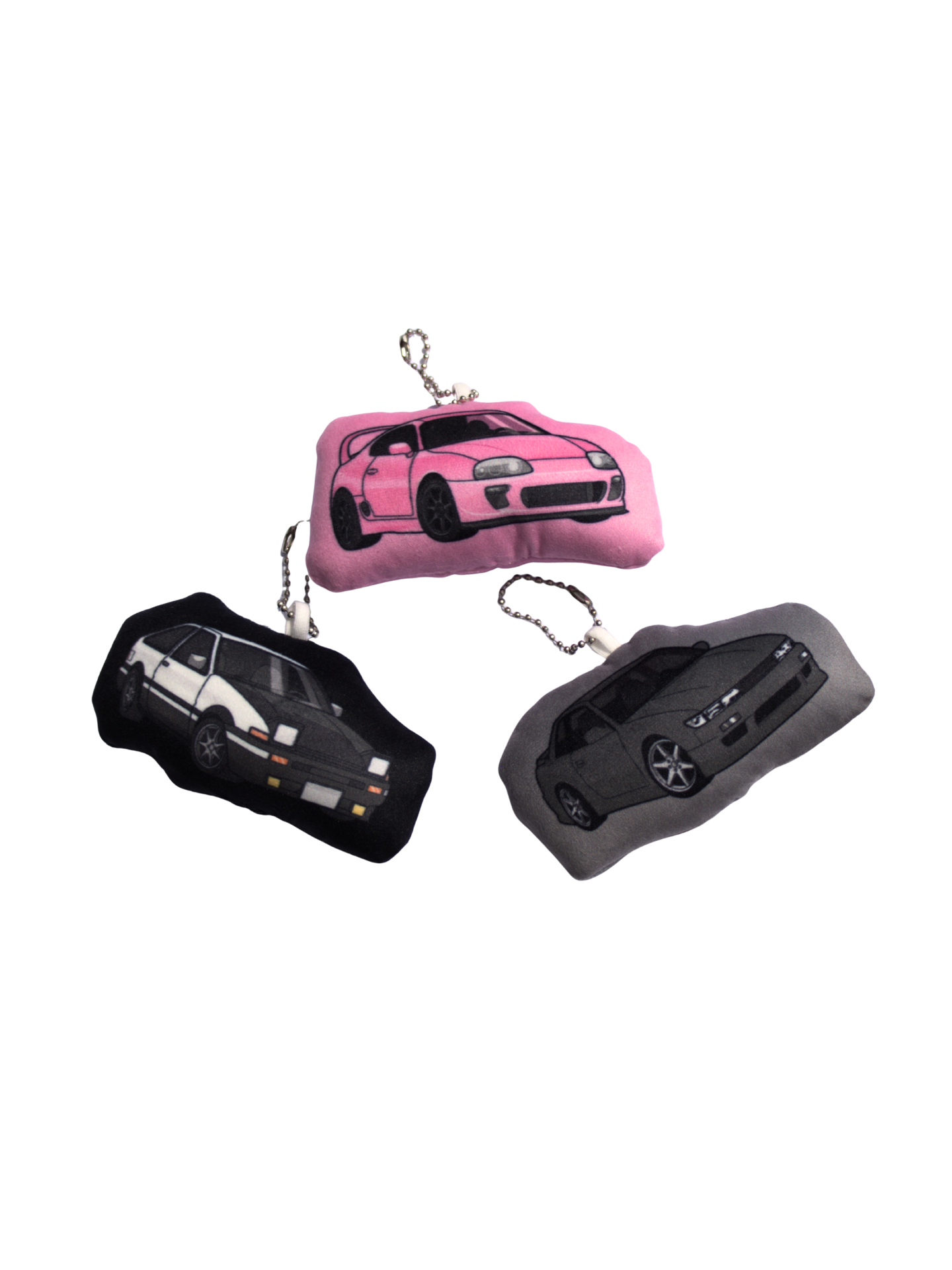 JDM Cars - Plush Pillow Keychain