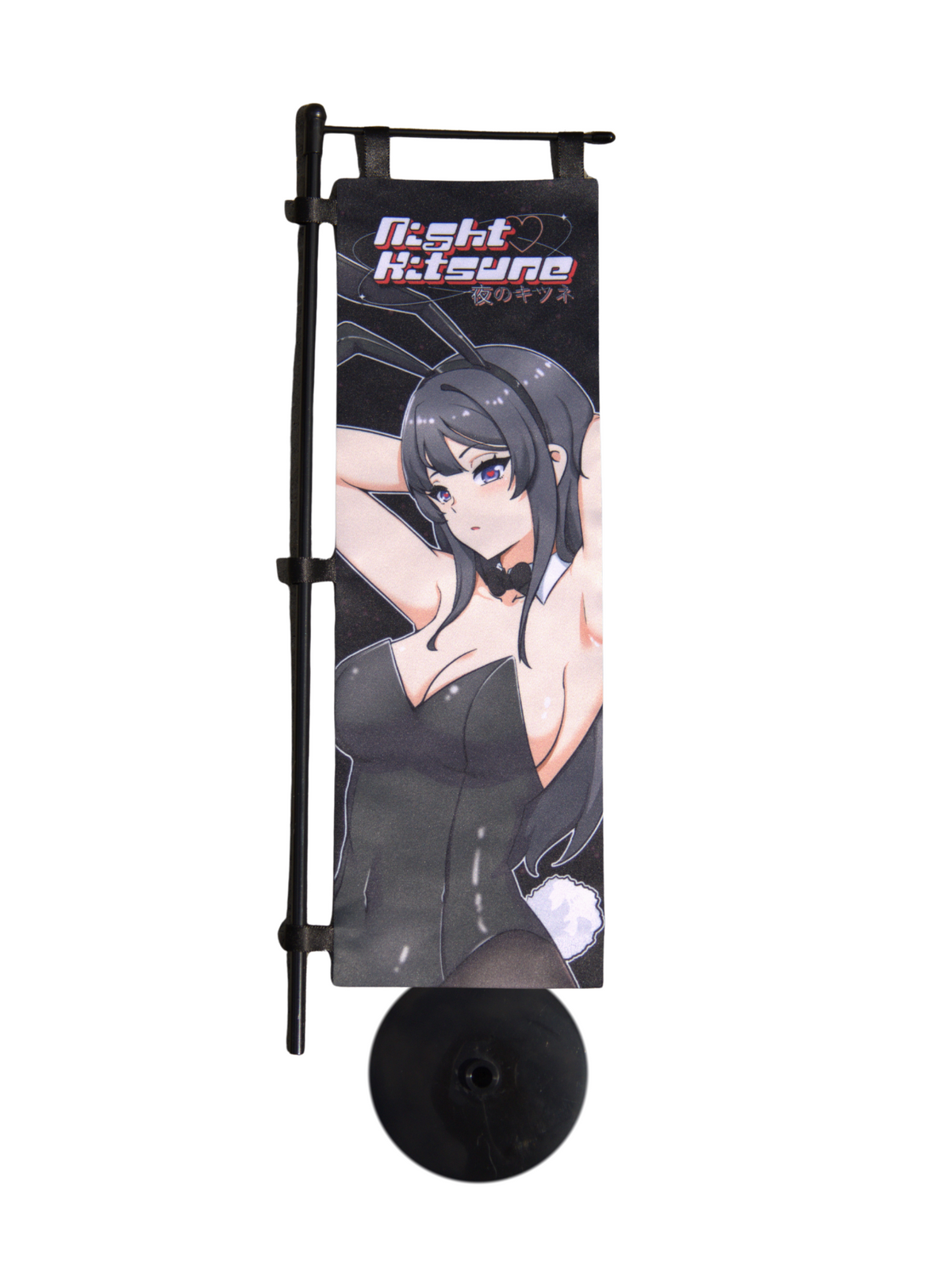 Bunny Anime Girl - Mini Nobori Flag