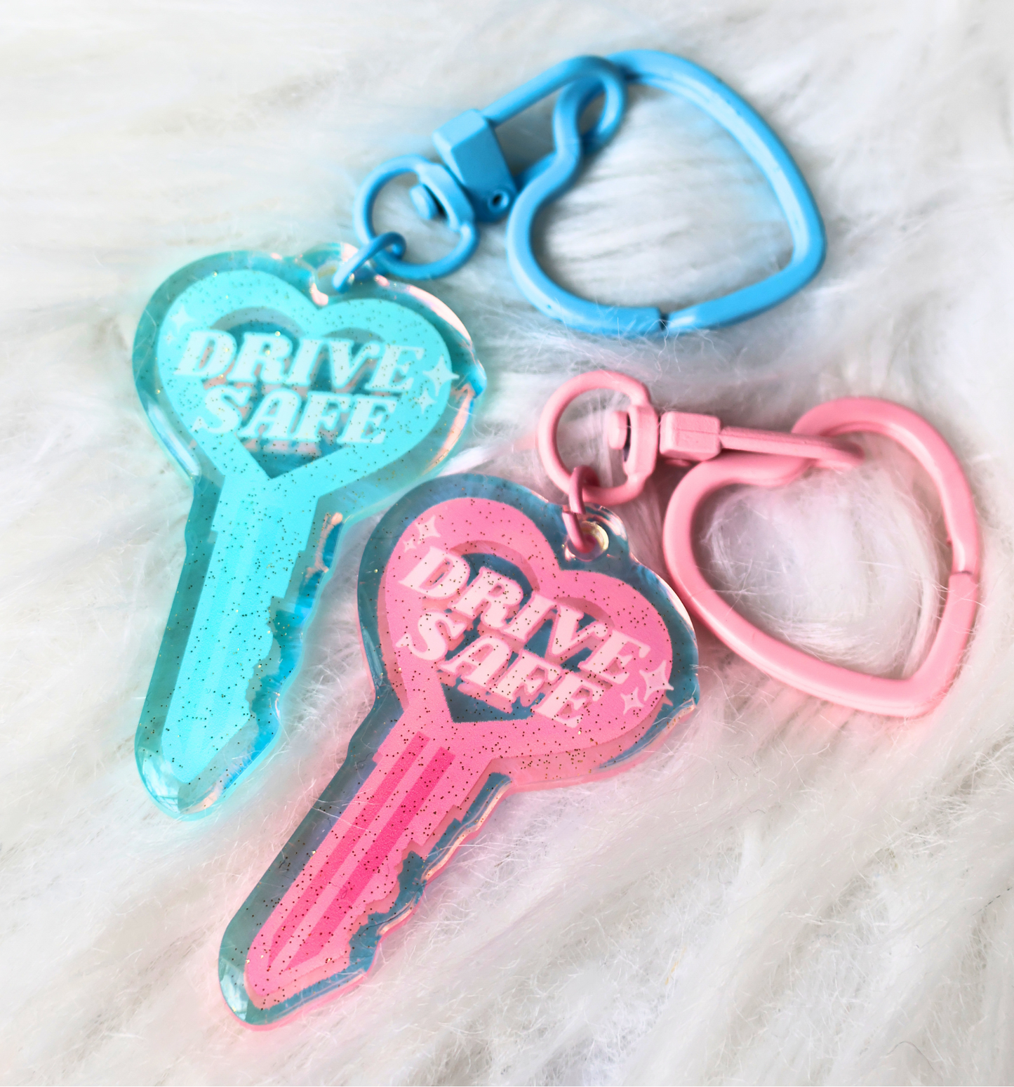 Drive Safe Key : Acrylic Keychain