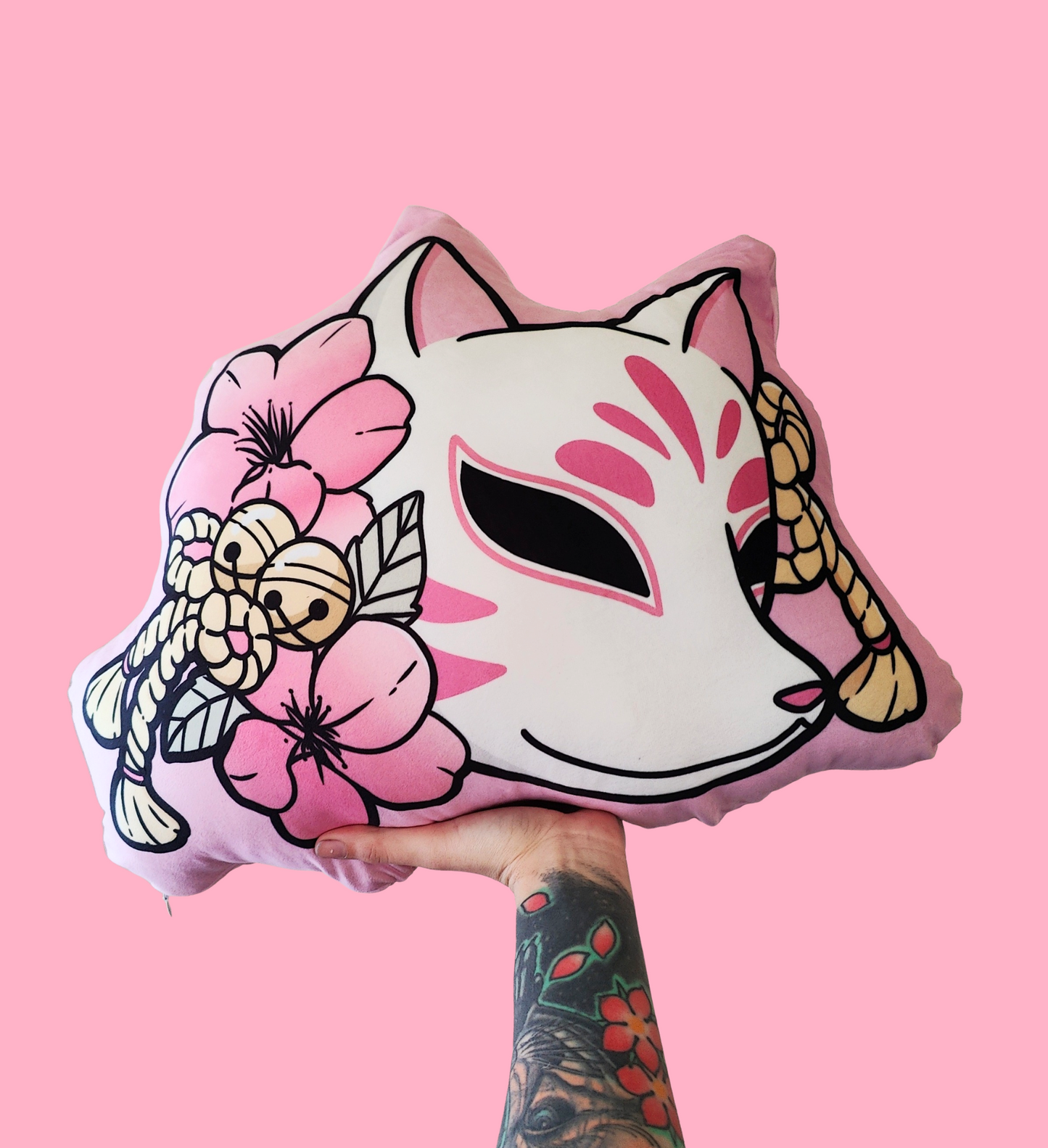 Kitsune Mask : Plush Pillow